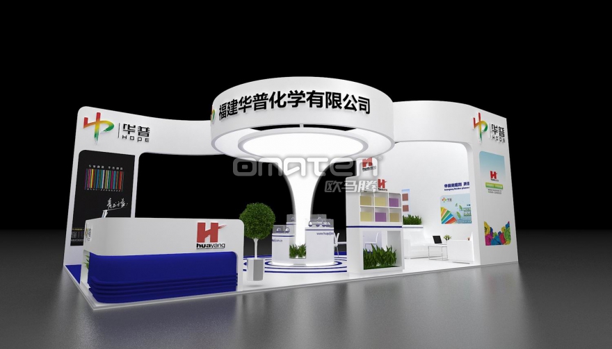 pg电子平台登录入口展厅展馆装修效果图-办公装修案例-富马克装饰