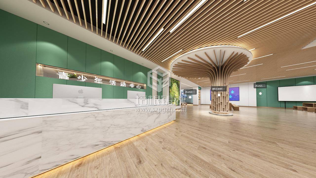 PG电子官方中小学法治教育展馆设计-法治宣传教育展馆效果图